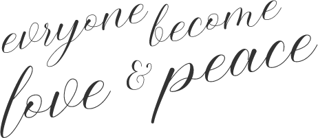 evry become love & peace